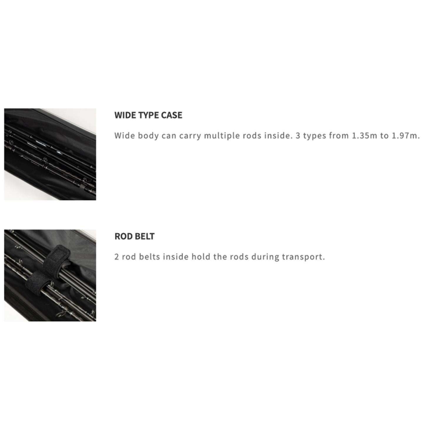 tailwalk SEMIHARD ROD CARRY CASE