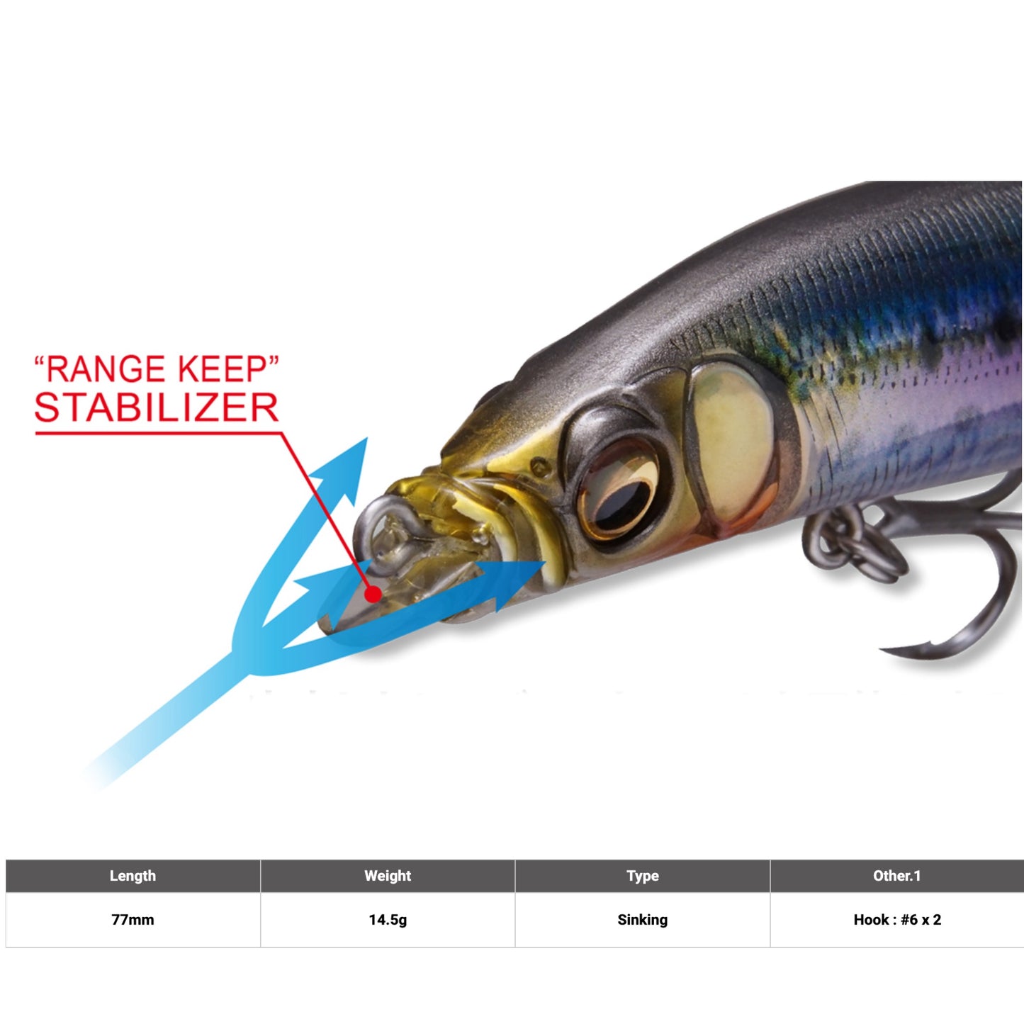 Megabass ZONK SINPEN 77