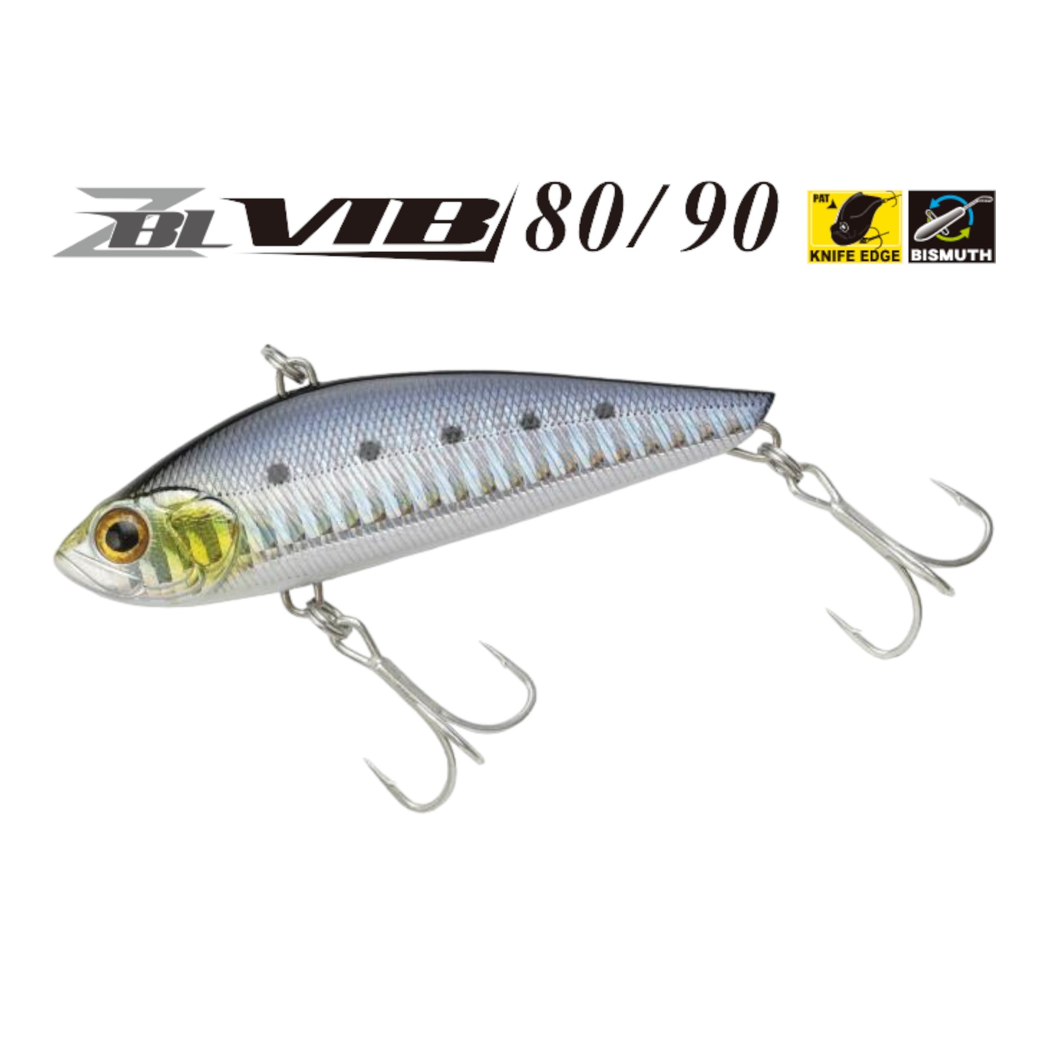 ZIP BAITS VIB Vibration Lure - Knife Edge Design