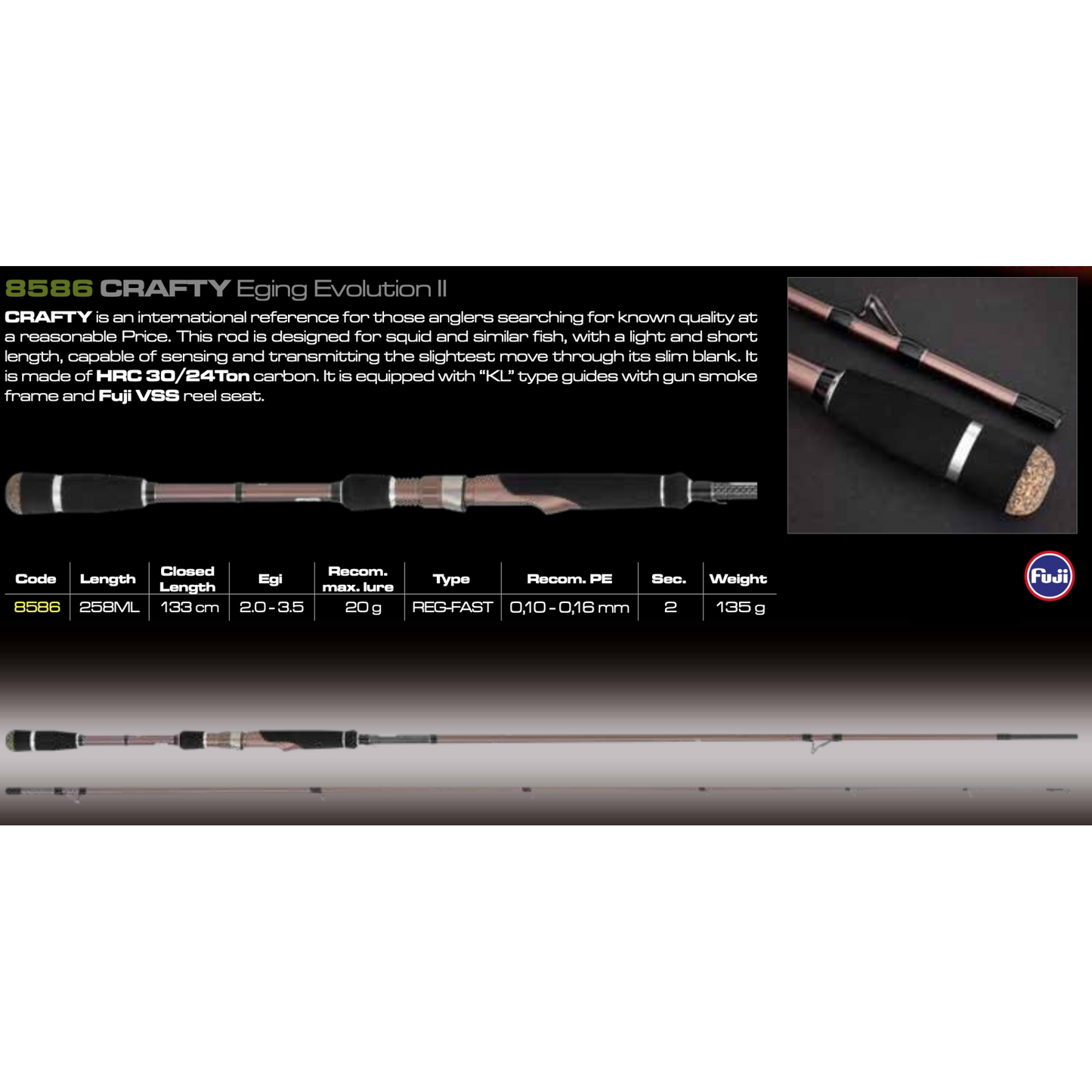 Cinnetic CRAFTY EGING EVOLUTION II (2.0 - 3.5)