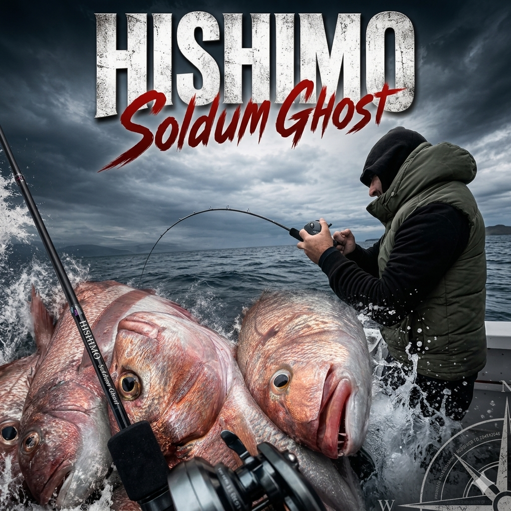 Hishimo Soldum Ghost – Καλάμι Slow Jigging Premium | Κατασκευάζεται στην Ιαπωνία
