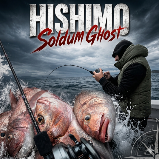Hishimo Soldum Ghost – Premium Slow Jigging Rod | Made in Japan