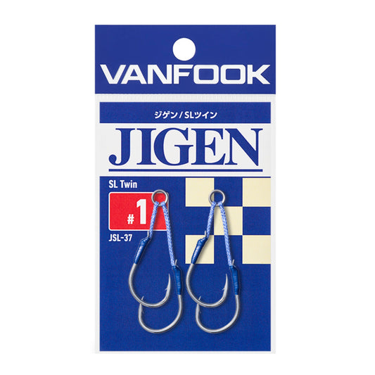 VANFOOK JSL 37 JIGEN SL Twin Assist Hooks