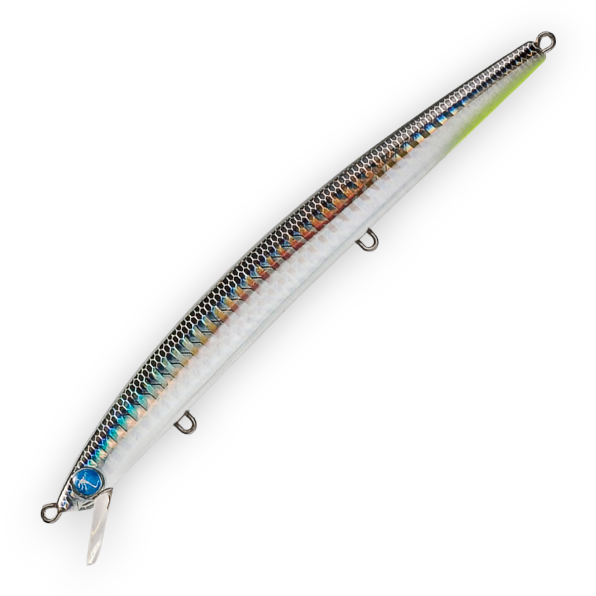 Pêche Longue Distance Leurre Mommotti 190K - Colore Mackerel - 190mm/35g - Pour Pêche En Mer Et Eau Douce Leurre Jerk Minnow